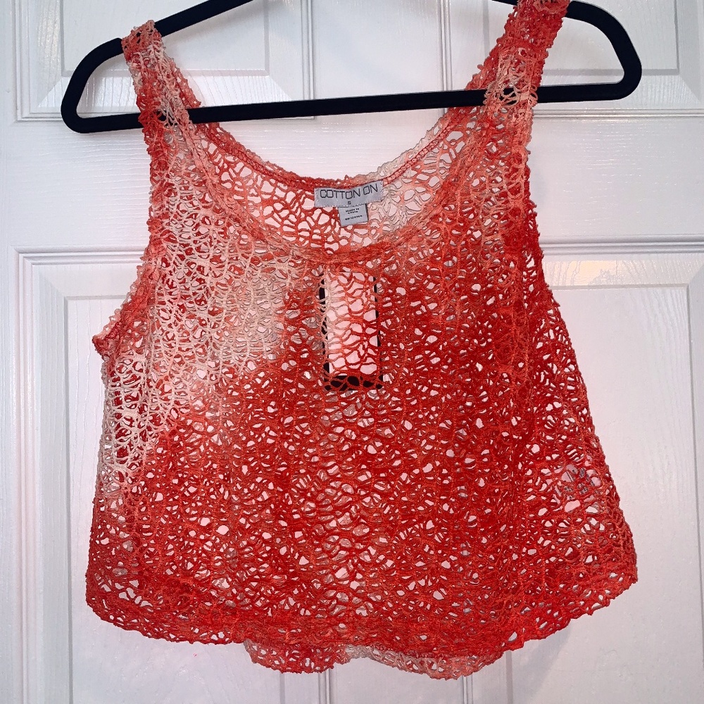 Tie dye crop top